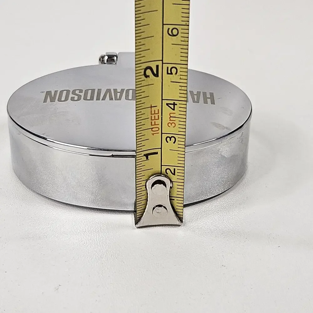 Harley Davidson Mini Foldable Clock Chrome Vintage Biker Gift Motorcycle